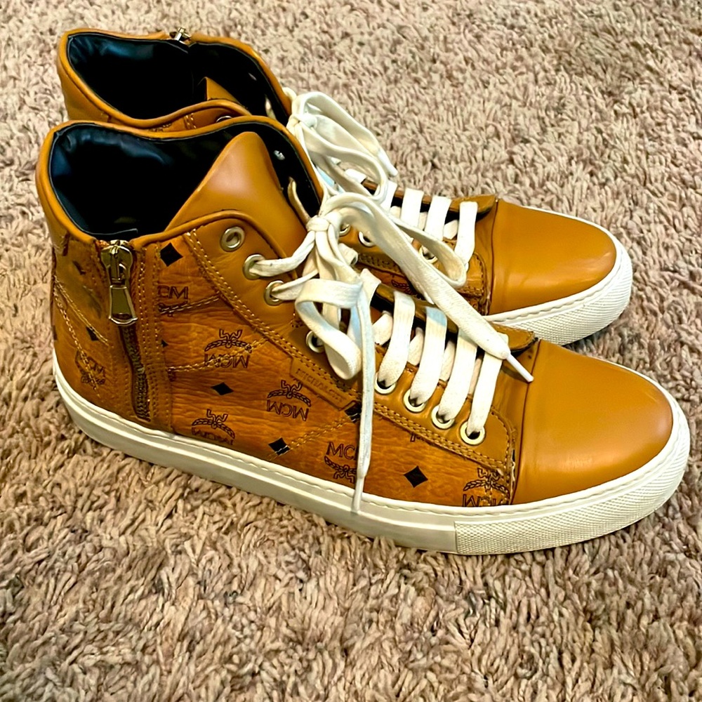 Authentic MCM high top sneakers